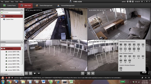 Xem trực tiếp camera hikvision trên phần mềm ivms 4200